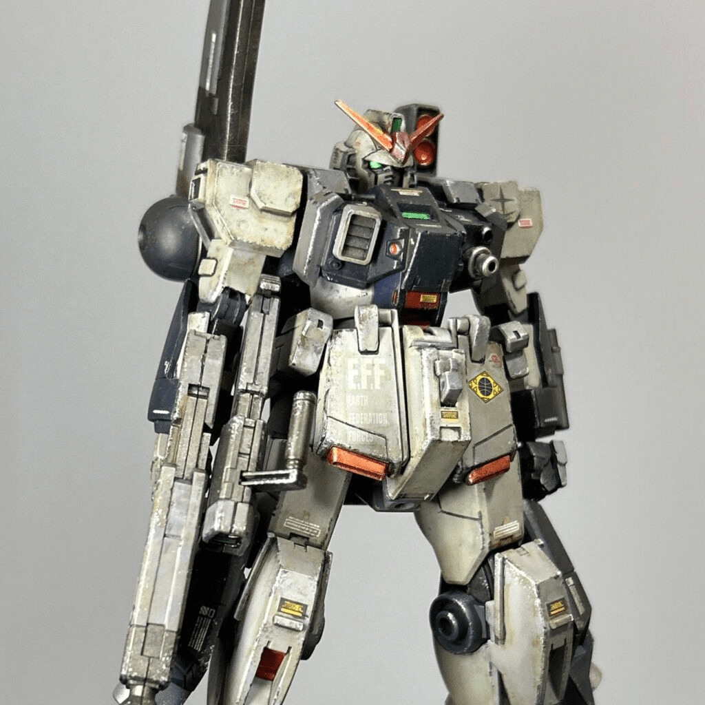 Custom HG 1/144 HG Gundam Ground Type Mk-II Demi Barding Build&nbsp;Overview