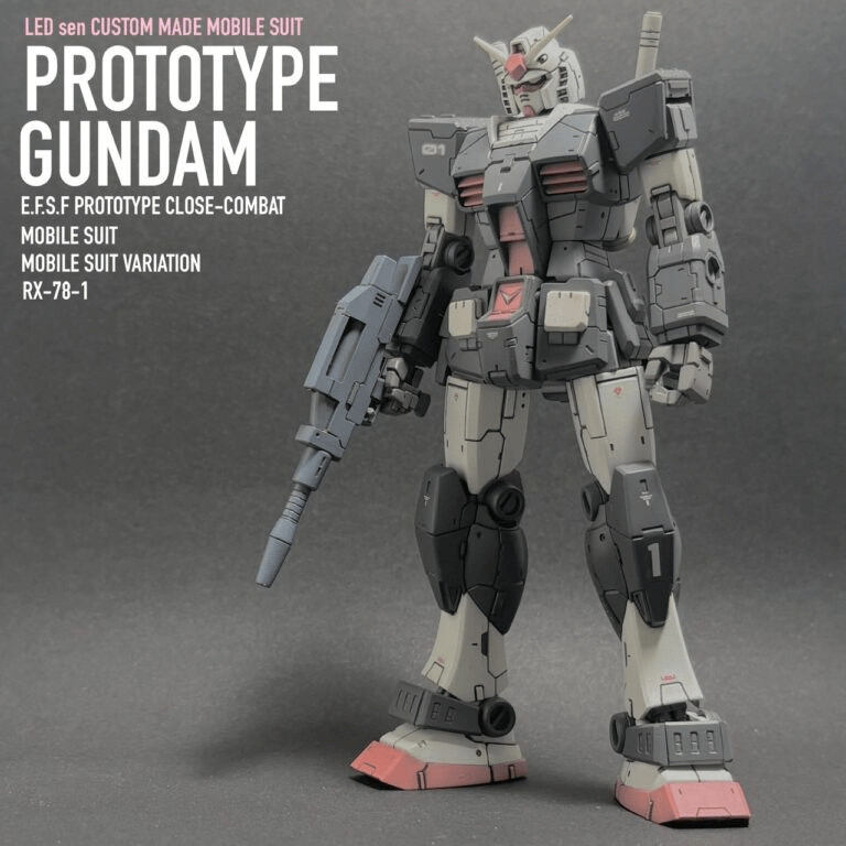 Mastering the HGUC 1/144 Prototype Gundam Build